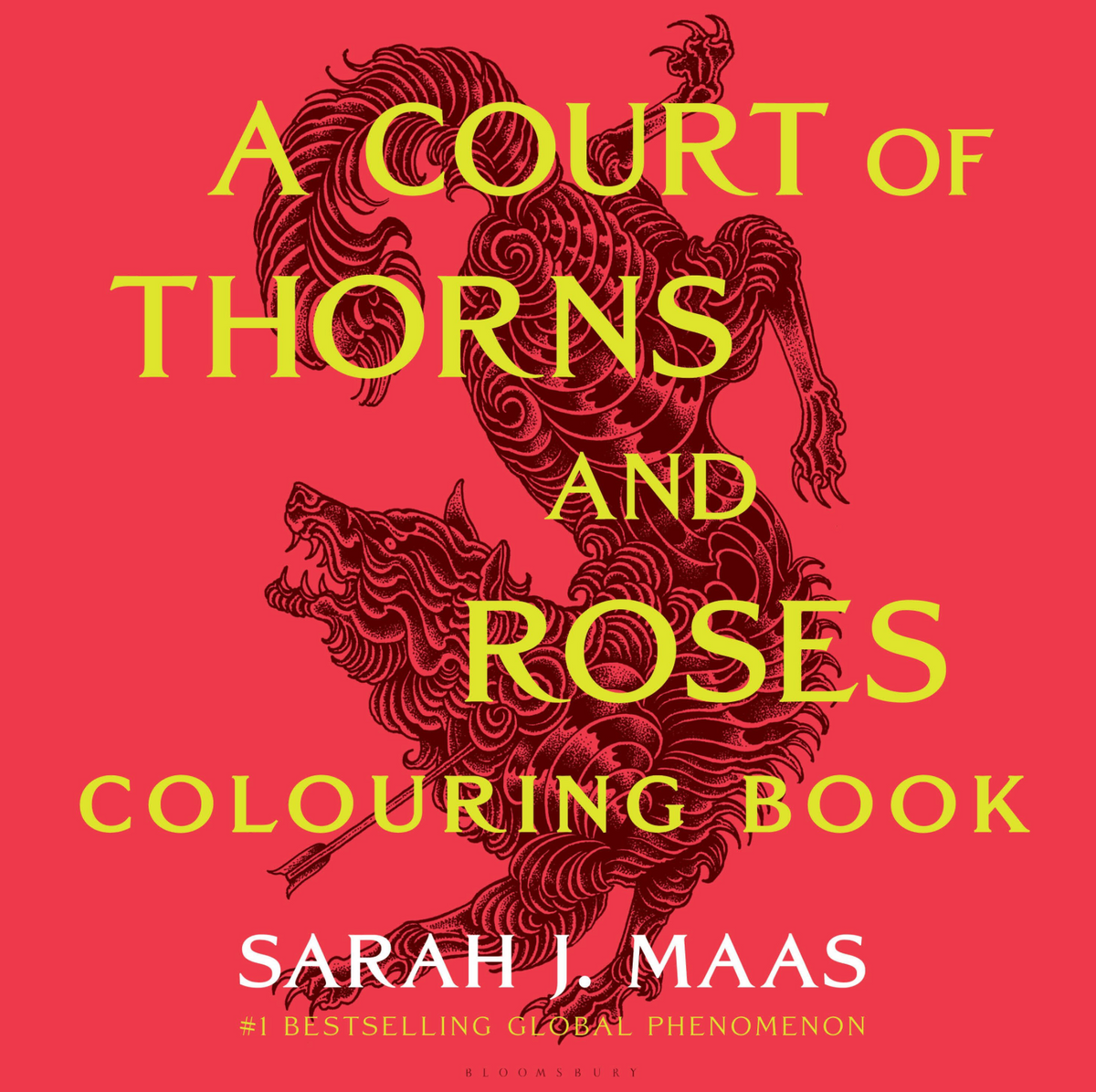 Pre-order: A Court of Thorns and Roses Colouring Book