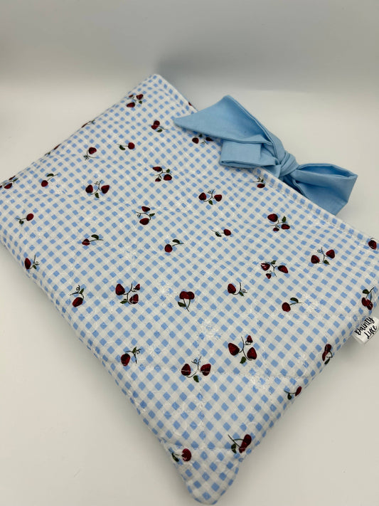 Blue Cherry Strawberry Booksleeve