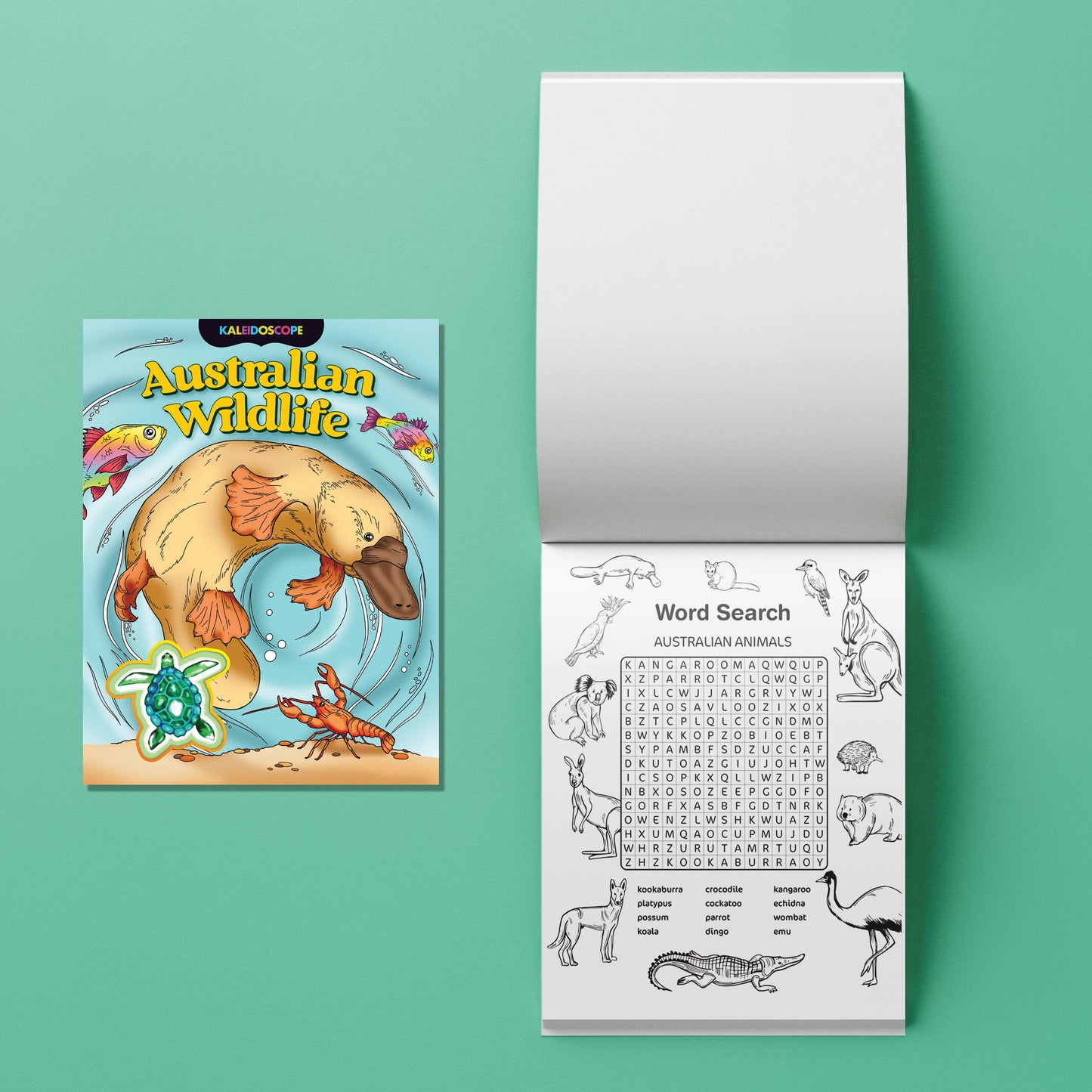 Kaleidoscope Colouring Australian Wildlife Kit