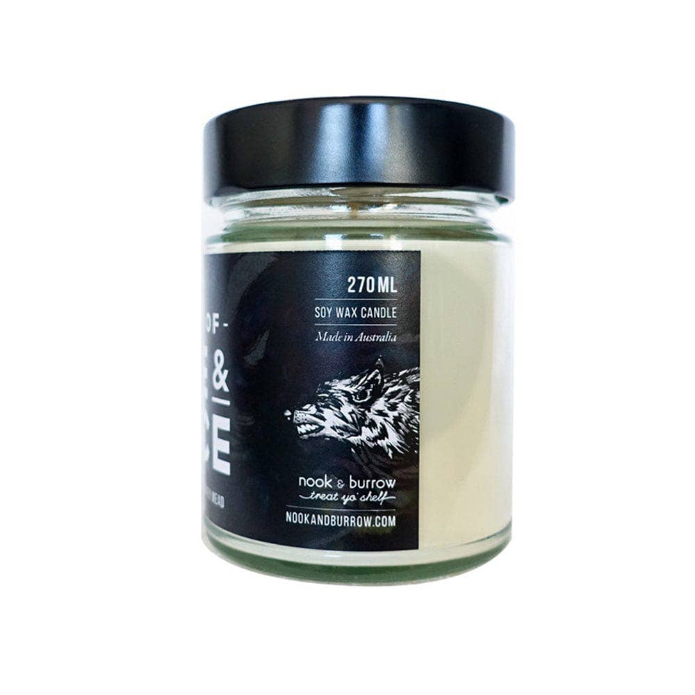 A Song of Fire & Spice | candle: 270ml - 30+ hour burn time