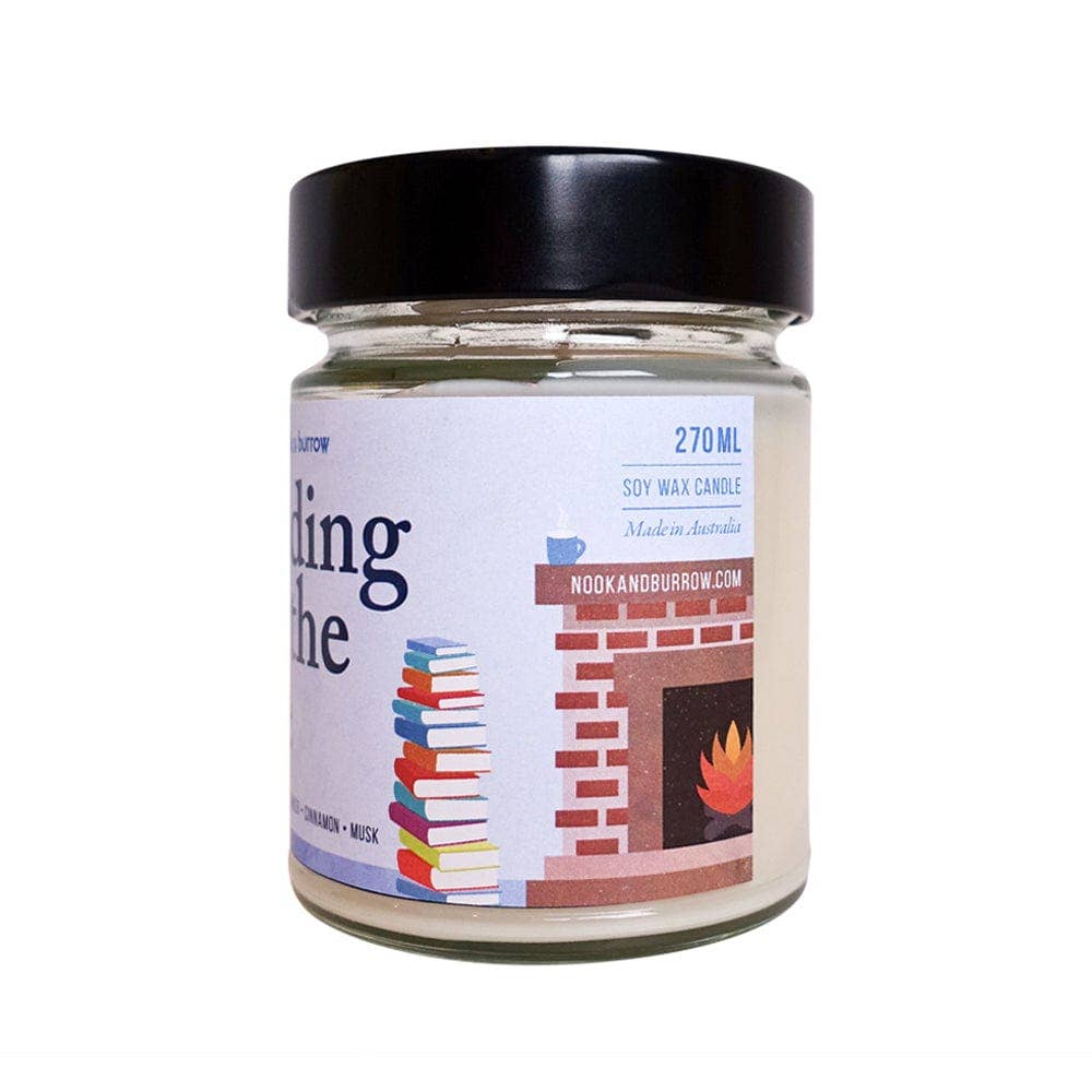 Reading by the Fire | candle: 270 ml - 30+ hours burn time