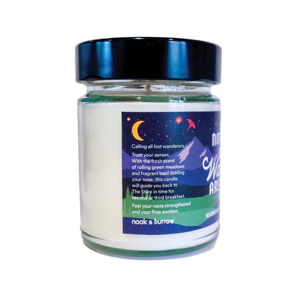 Not All Who Wander Are Lost  | candle: 270 ml - 30+ hours burn time