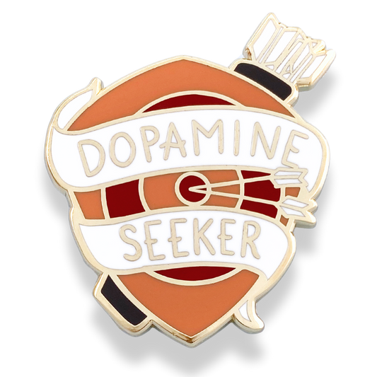 Dopamine Seeker Lapel Pin